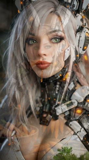 She Wasn’t Human… #impossibleais #asmr #oddlysatisfying#futuristic#cyborg