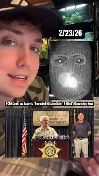 PIMA COUNTY SHERIFFS DEPARTMENT PROVIDES CLARITY ON WHEN NANCY GUTHRIE WAS REPORTED MISSING ￼