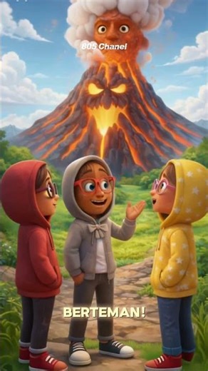 Anak yang Berbicara dengan Gunung Merapi #shorts