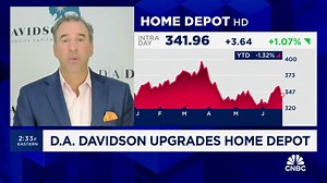D.A. Davidson's Michael Baker on Home Depot upgrade: Rates going down will be a tailwind