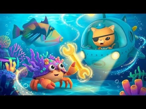 ⚓ Mystery of the Invisible Thief! 🦀 Rescue the Golden Octo-Wrench! | Octonauts Full Episode