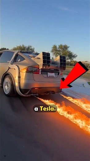 A Tesla With Flamethrowers… WHAT?
