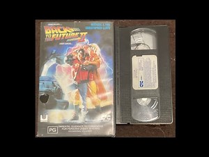Opening to Back To The Future Part 2 1990 VHS
