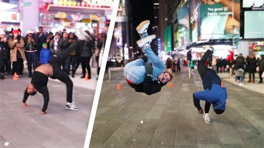 Wild Public Flips Around New York City