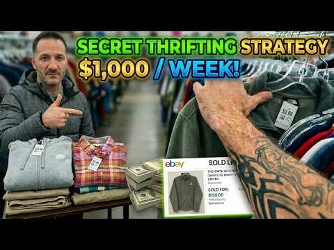 This Thrifting Strategy Makes Me $1,000 a Week Reselling on eBay