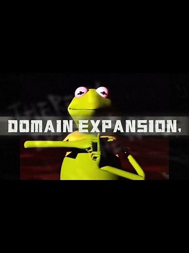 Kermit vs Sukuna: Domain Expansion 🌊💀