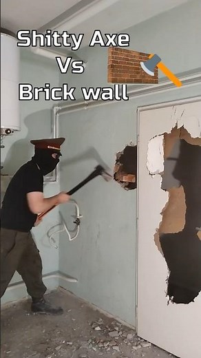 Neighbor’s worst nightmare. Axe Vs Wall! [Slav memes] #cheekibreeki #memes