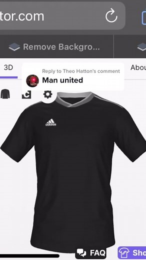 Replying to @Theo Hatton another one 😙 who’s next #kit #fifakitcreator #football #manchesterunited #fyp #xyzbca