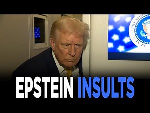 'Quiet, Piggy': Trump Insults CBS's Jennifer Jacobs For Question On Epstein | TRENDING