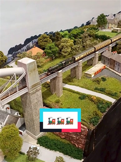 What a Beautiful Scenery 🚂🚂🚂 #Trains #ModelRailRoad #RailwayModelling #Railway #Bahn