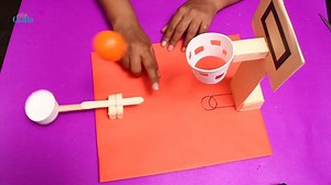 15 reactions · 20 shares | How to make DIY Basketball game with cardboard | Hello Kids | Facebook