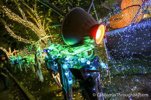 RoboLights in Palm Springs: Craziest Christmas Light Display You'll Ever Go To - California Through My Lens