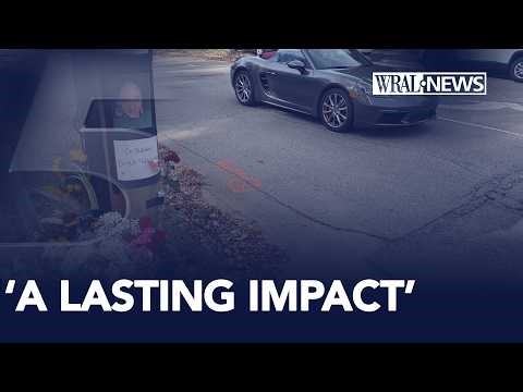 New stop signs in place at intersection where NC State professor died