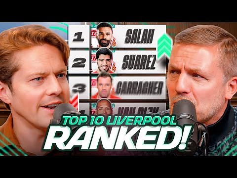 Ranking The Top 10 Liverpool Players Of All-Time!