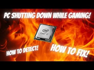 How To Fix and Detect CPU Overheating While Gaming!