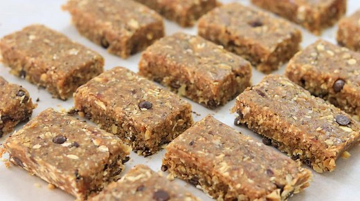 Homemade No-Bake Energy Bars Recipe The Cooking Foodie