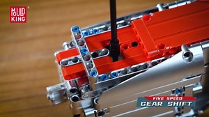 Mould King 10169 V12 Engine Model Kit That Works - Build Your Own MOC V12 Engine Building Toy, 12-Cylinder Petrol Car Motor Replica Model Collectable Engineering Toys for Adults (3472 PCS)