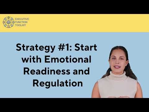 Task Initiation Executive Function Skill