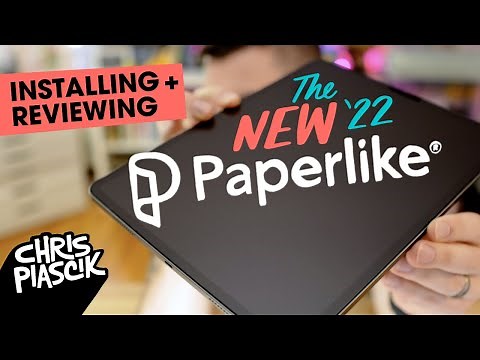 New *2023!* PaperLike iPad Screen Protector Unbox, Install + Review