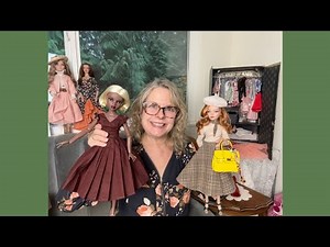 New season of Virtual Doll Convention Subscription boxes! Trying on doll clothes. 🥰