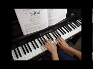 Middle D Whole Tone Position - Alfred's Basic Piano Library Lesson Book Level 1B P.38