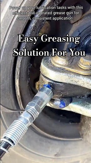 Drill-Powered Grease Gun: Fast, Easy Lubrication