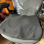 Thicken 19.7in Seat Cushion, Gel Seat Cushion for Long Sitting–Office Chair, Wheelchair, Car Cushion, Large Cooling Pad for Back Pain, Sciatica, Tailbone Pain Relief