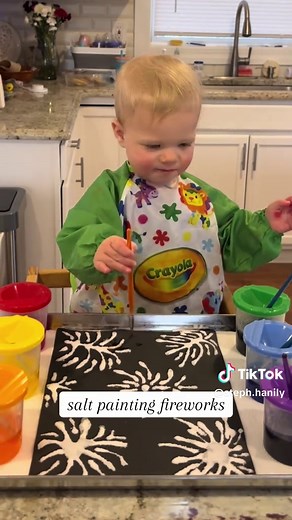 New Year Toddler Crafts and Sensory Activities for 17-Month-Olds
