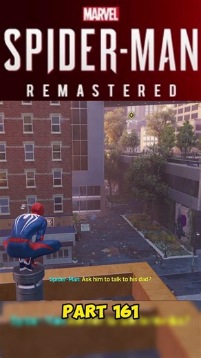 Marvel's Spider Man Remastered 161 #spiderman #shorts