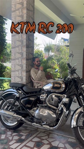 my cousin’s KTM 200 was light, fast & smooth but quite uncomfortable for me.