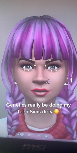 Sims 4 Custom Content for Teens: Random Nose Piercings