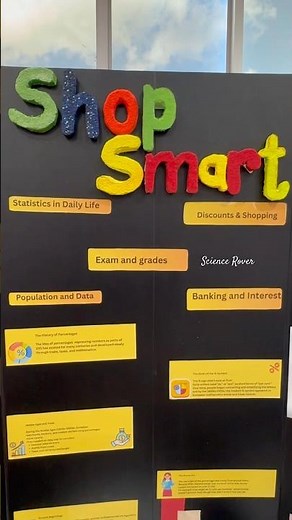 Shop Smart #sciencerover #diy #maths #mathpuzzle #math #mathtricks #stemactivities #sciencefair