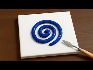 Learn to paint this smiling snowman easy techniques｜for Beginners