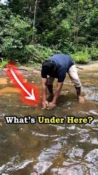What Was Hidden Under This River?! 😱
