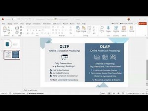 OLTP (Online Transaction Processing) VS. OLAP (Online Analytical Processing)