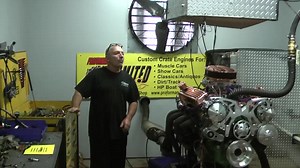 Proformance Unlimited's custom built Ford 352 crate engine to be installed into a '73 Van. We built a similar engine to this one about 20 years ago. Our customer, Dr. Frank, is a van collector and asked us to build him one too. Engine features a custom painted Emerald Green block, copper valve covers & air cleaner, full boat pulley kit, polished intake and heads. Engine produced 517hp and 450 torque straight through the rpm band. If you are interested in having a custom engine built, give us a c