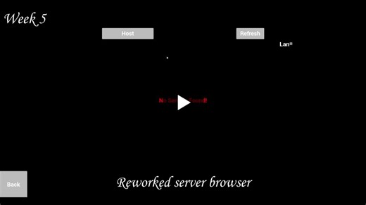Week 5 of building my Unreal Engine C++ multiplayer game. This week I set up a proper online / LAN lobby searching system, where you can host join password protected servers. | Ruben Botha