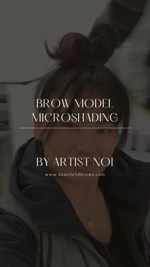 *** BROW MODEL | MICROSHADING *** I had a blast with this one! This...