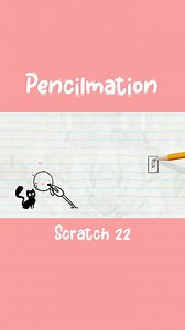 Scratch 22 🐈‍⬛ #Cartoon #animation #pencilmation | Pencilmation