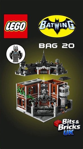 Batwing Arrives at Arkham! 🦇 | LEGO Arkham Asylum – Bag 20 #batman #lego