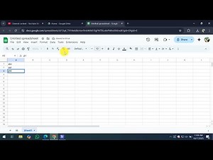 How To Use Google Sheets in Google Drive