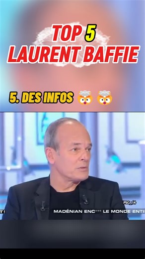 320K views · 4.7K reactions | TOP 5 LAURENT BAFFIE #humour #drole #top5 #pourtoi #baffie | Le labo du rire | Facebook