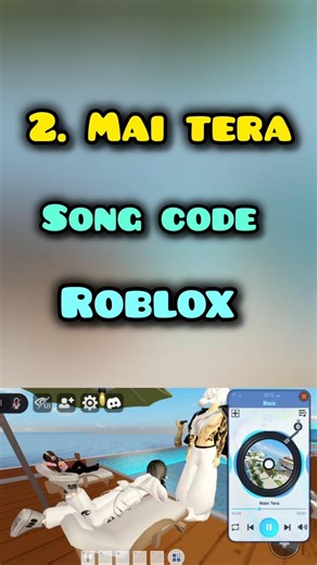 Roblox song code (id)😱 mai tera hindi song code