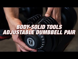 Body-Solid Tools SDBX132 Adjustable Dumbbells