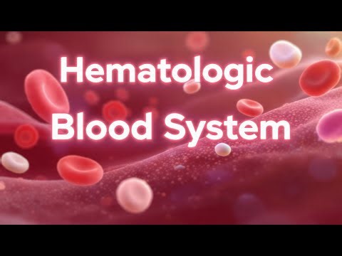 Hematologic Blood System | Blood Cells, Functions & Disorders Explained in 3D”