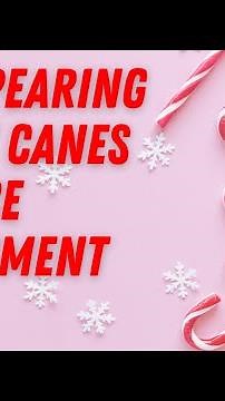 Disappearing Candy Canes! Easy Science Experiment for Kids At Home