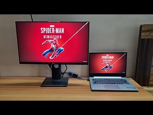 Spider-man Remastered Gameplay on intel UHD 620 (i3 8130U & 8GB RAM)
