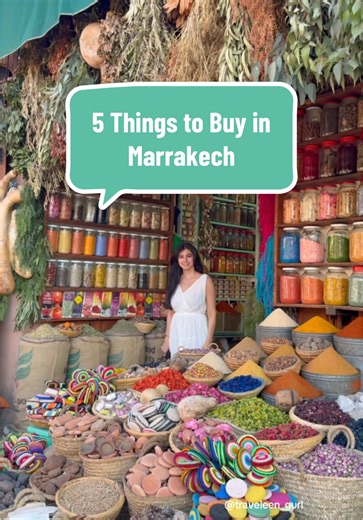 5 Must-Buy Souvenirs from Marrakech
