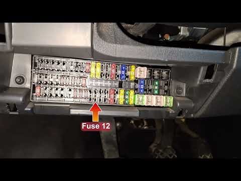 Skoda Fabia MK3 radio fuse