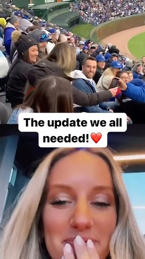 6.4M views · 664 reactions | When you shoot your shot at a Cubs game and it works! ❤️ (via: @oliviamarino__ ) | TSN | Facebook
